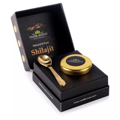 Vedikroots Natural and Pure Shilajit Resin Form (30g)