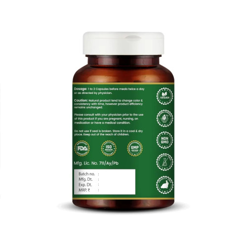 Vedikroots Garcinia Cambogia  Capsulesule (60cap)