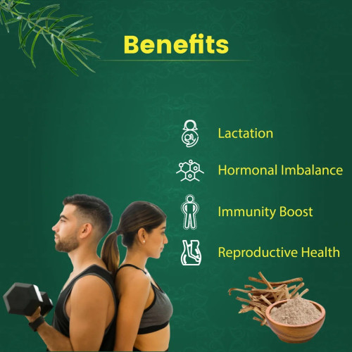 Vedikroots Shatavari Powder (100g, Pack of 3)