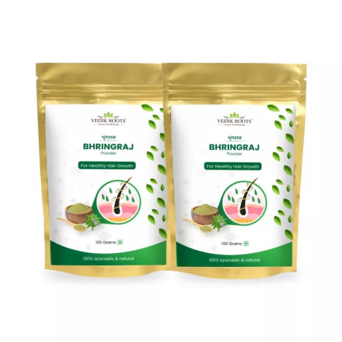 Vedikroots Bhringraj Powder (100g, Pack of 2)