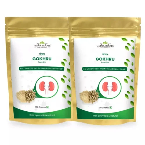 Vedikroots Gokhru Powder (100g, Pack of 2)
