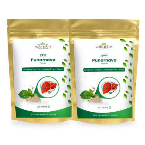 Vedikroots Punarnava Powder (100g, Pack of 2)