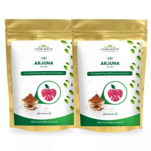 Vedikroots Arjuna Powder (Churan) (100g, Pack of 2)