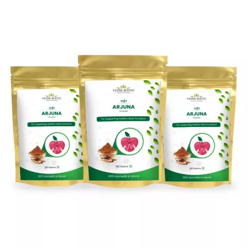 Vedikroots Arjuna Powder (Churan) (100g, Pack of 3)
