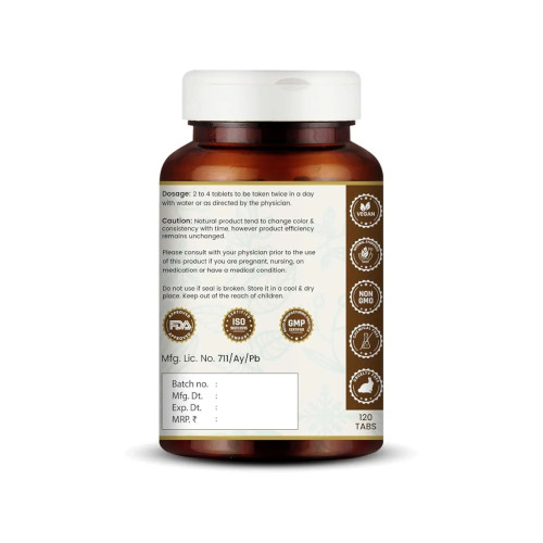 Vedikroots Arogyavardhini Vati  Tablets (120 Tablets)