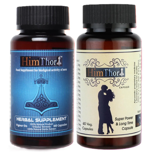 Himthor Shilajit and Power  Capsulesule (Each 60 Capsules) (1Pack)