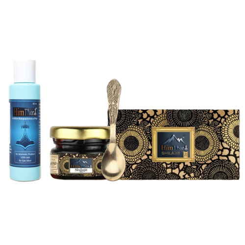 Himthor massage oil And shilajit Resin (60ml + 20gm) (1Pack)