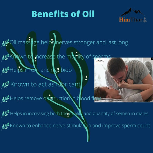 Himthor massage oil And shilajit Resin (60ml + 20gm) (1Pack)