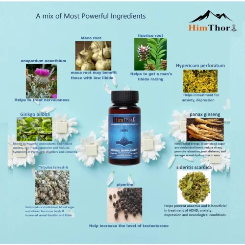 Himthor Power  Capsulesule + massage Oil + Shilajit Resin (60 Capsules + 60ml+ 20gm) (1Pack)