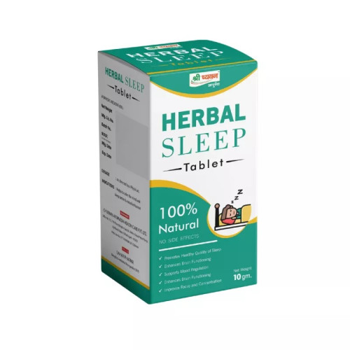 Shri Chyawan Ayurveda Herbal Sleep  Tablet (10g)