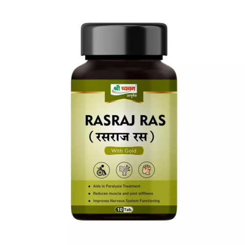 Shri Chyawan Ayurveda Rasraj Ras  Tablets (10 Tablets)