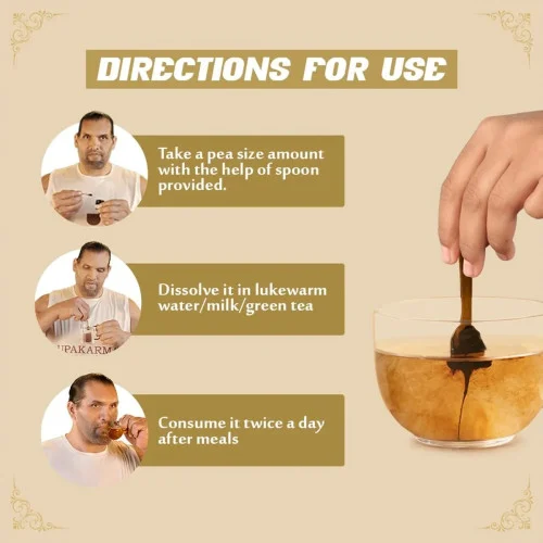 Upakarma Ayurveda Pure Shilajit Gold Resin (10g)