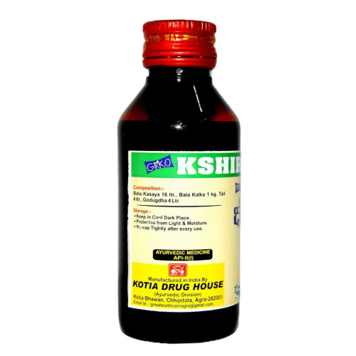 Girko Ksheerbala Tail (50ml, Pack of 4)