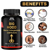 Intimify Big Hood Penis Enlargement  Capsules + Size Gain Ling Booster Oil (30  Capsules + 15 ml) (1Pack)