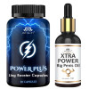 Intimify Power Plus Ling Booster  Capsules + Xtra Power Big Penis Oil (30  Capsules + 15 ml) (1Pack)