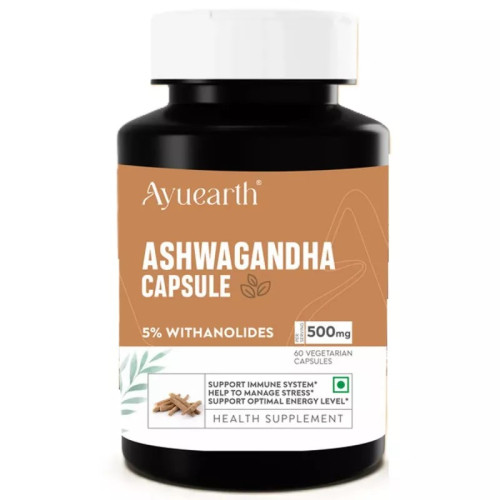 Ayuearth Ashvagandha  Capsulesule (60cap)