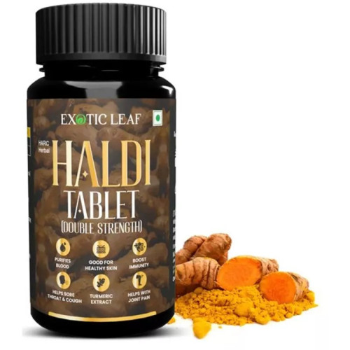 Exotic Leaf Haldi  Tablet (120 Tablets)
