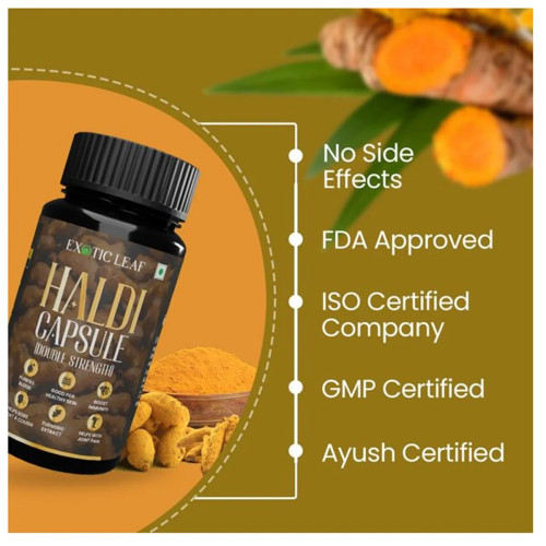 Exotic Leaf Haldi  Tablet (120 Tablets)