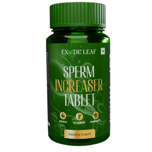 Exotic Leaf Sperm Increaser  Tablets (120 Tablets)