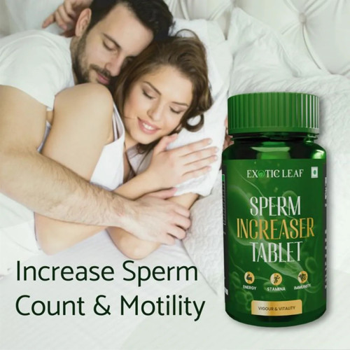 Exotic Leaf Sperm Increaser  Tablets (120 Tablets)