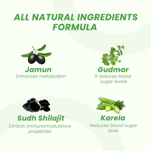 Exotic Leaf Sugar Control  Tablet (60 Tablets)