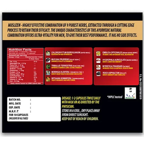 Lifezen Musli Zen  Capsules (30cap)