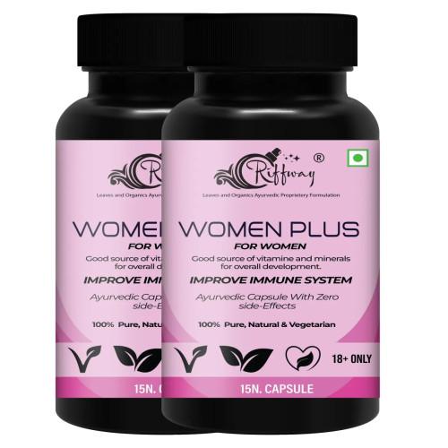 Riffway Women Plus  Capsules (15cap, Pack of 2)