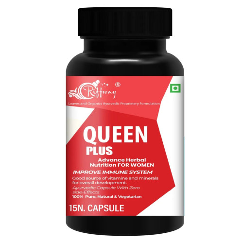 Riffway Queen Plus  Capsulesule For Women (15cap)