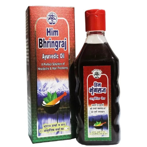 Bhimseni Him Bhringraj Ayurvedic Hair Oil (200ml)