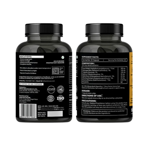 Nirvasa Shilajit Gold  Capsulesule (60cap)