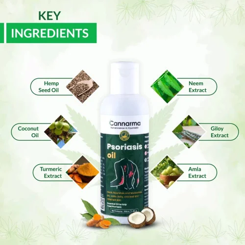 Cannarma Psoriasis Oil (100ml)