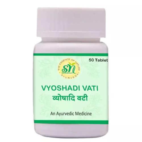 SN Herbals Vyoshadi Vati (50 Tablets)