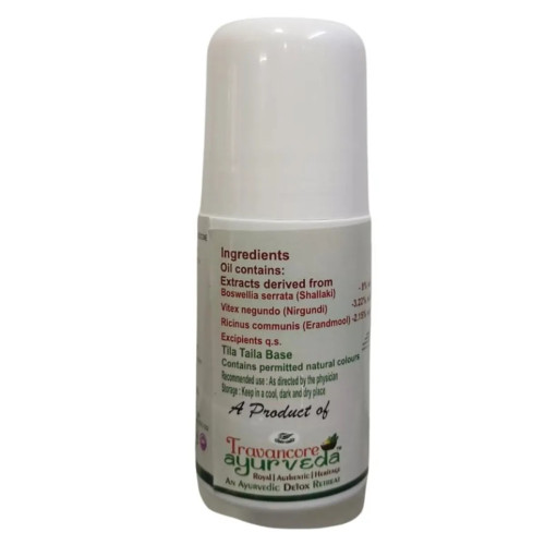 Travancore Ayurveda Ease Pain Express Roll On (50ml)