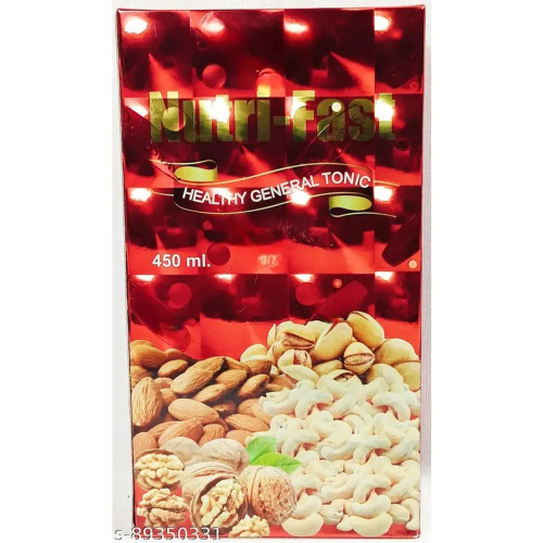 Dr Biswas Nutri-Fast Tonic + Super Health  Capsulesule (450ml + 50 Capsules) (1Pack)