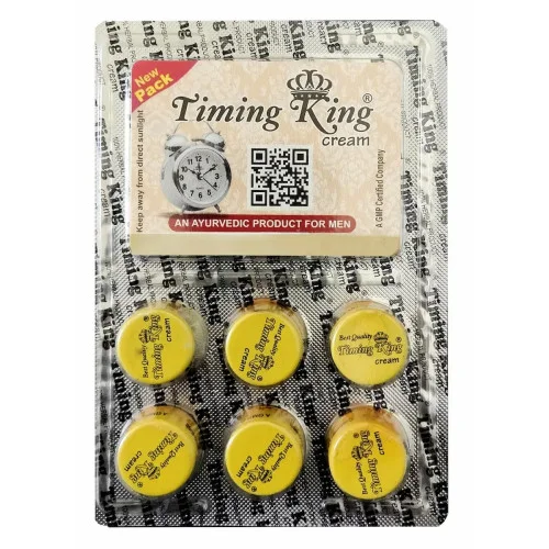 Amritveda Timing King Cream (1.5g, Pack of 6)