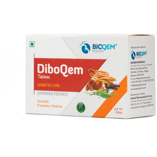 Bioqem Pharma Dibo Qem  Tablets (60 Tablets)