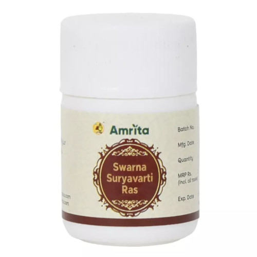 Amrita Swarna Suryavarti Ras (60 Tablets)