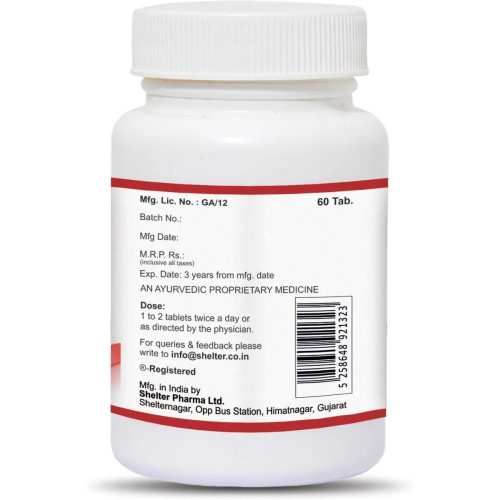 Shelter Gasoshel  Tablet (60 Tablets)