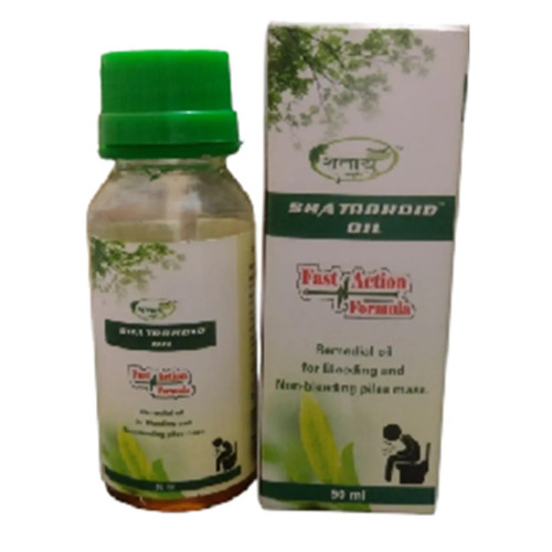 Shataayu Ayurveda Shatrrhoid Oil (50ml)