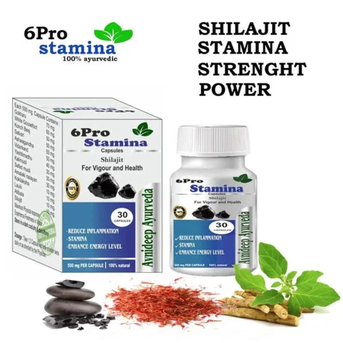 Avni Deep Ayurveda 6 Pro Stamina  Capsules (30cap)