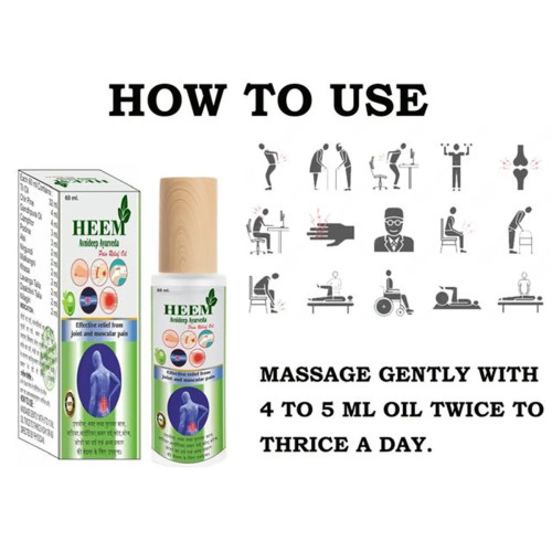 Avni Deep Ayurveda Heem Pain Relief Oil (60ml)