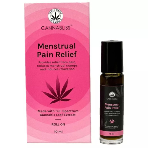India Hemp Organics Menstrual Pain Relief Roll On (10ml)