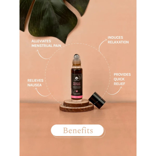 India Hemp Organics Menstrual Pain Relief Roll On (10ml)