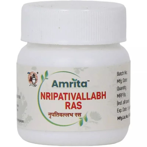 Amrita Nripativallabh Ras  Tablets (60 Tablets)