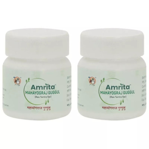 Amrita Mahayograj Guggul (60 Tablets, Pack of 2)
