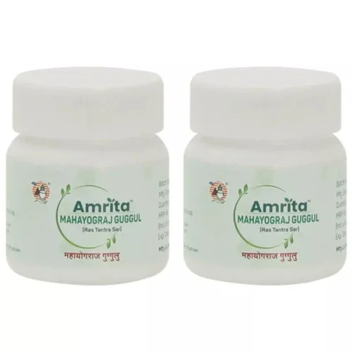 Amrita Mahayograj Guggul (60 Tablets, Pack of 2)