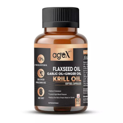 Agex Krill Oil Softgel  Capsules (60cap)