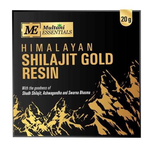 Multani Essentials Himalayan Shilajit Gold Resin (20g)
