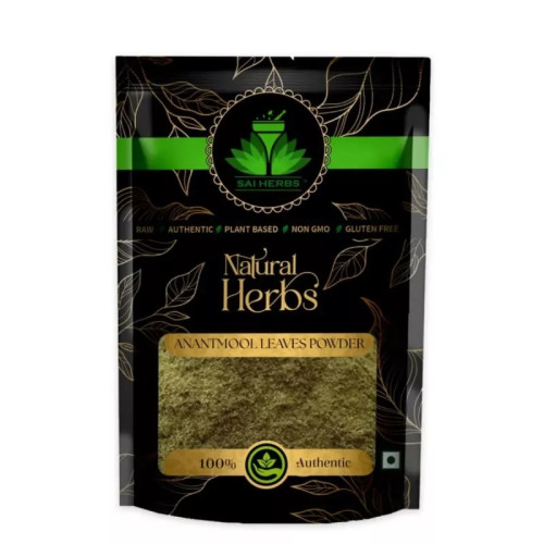 Sai Herbs Anantmool Leaves Powder (1000g)