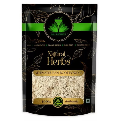 Sai Herbs Athimathuram Root Powder (500g)